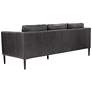 3_Sunpan Richmond Sofa Brentwood Charcoal Leather more views