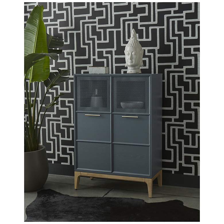 Image 5 Sunpan Rivero Highboard Teal more views