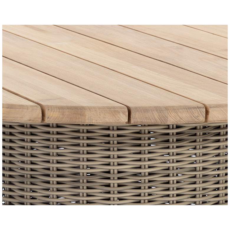 Image 3 Sunpan Riviera Dining Table Round 60" more views