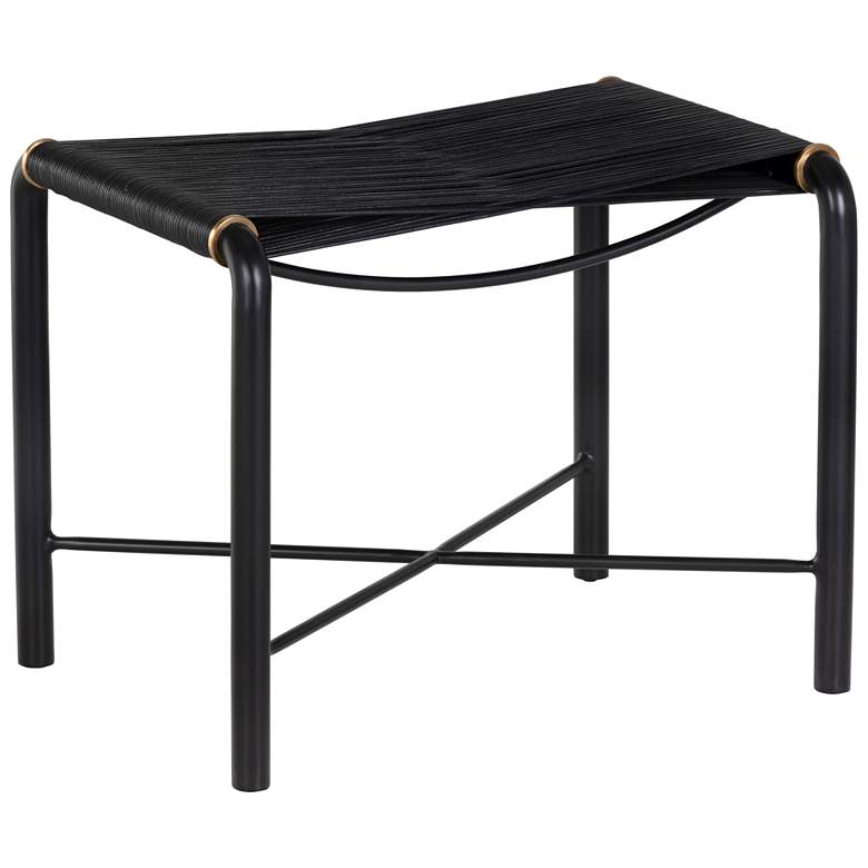 Image 1 Sunpan Riz Stool Black Leather