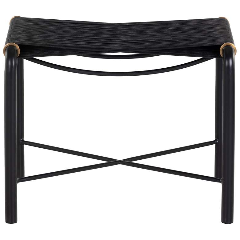 Image 2 Sunpan Riz Stool Black Leather more views