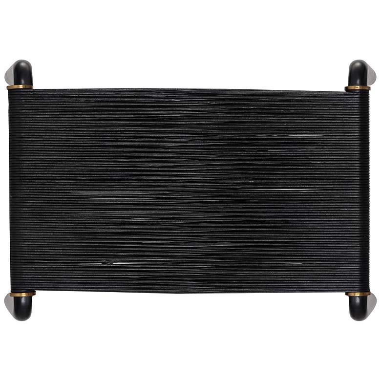 Image 3 Sunpan Riz Stool Black Leather more views