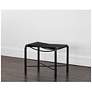 4_Sunpan Riz Stool Black Leather more views