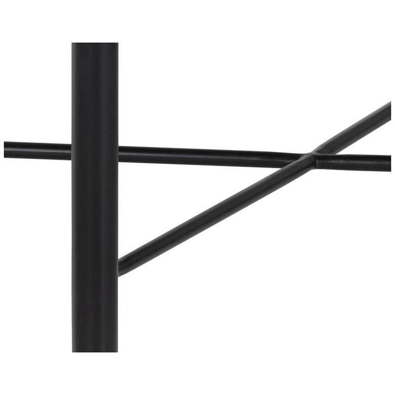 Image 6 Sunpan Riz Stool Black Leather more views