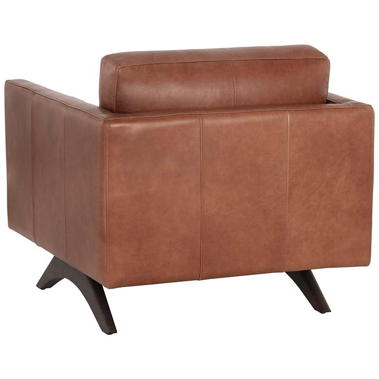 Image 5 Sunpan Rogers Armchair Shalimar Tobacco Leather more views