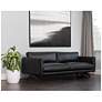5_Sunpan Rogers Sofa Cortina Black Leather more views