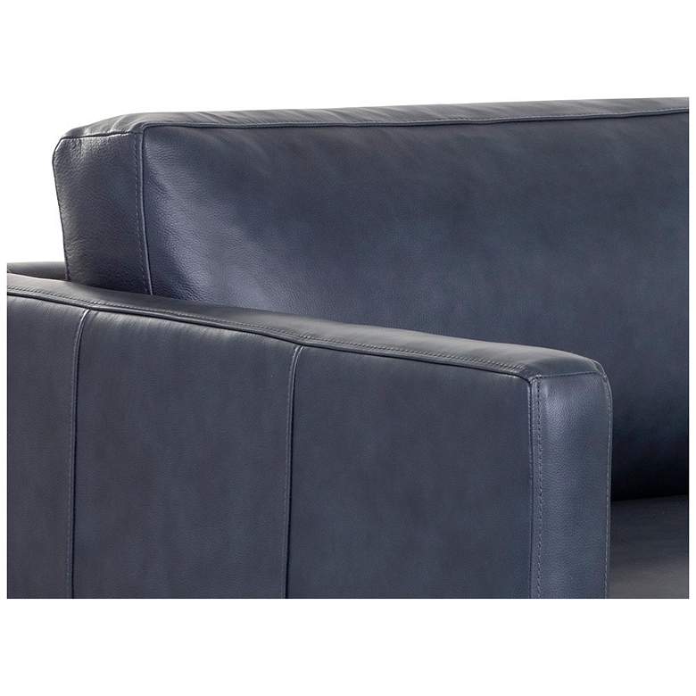 Image 6 Sunpan Rogers Sofa Cortina Ink Leather more views