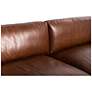 5_Sunpan Rogers Sofa Shalimar Tobacco Leather more views