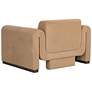 4_Sunpan Romer Armchair Distressed Brown Nubuck Tan Leather more views