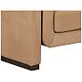 5_Sunpan Romer Sofa Distressed Brown Nubuck Tan Leather more views