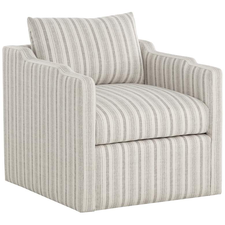 Image 1 Sunpan Roosevelt Swivel Lounge Chair Gifford Script