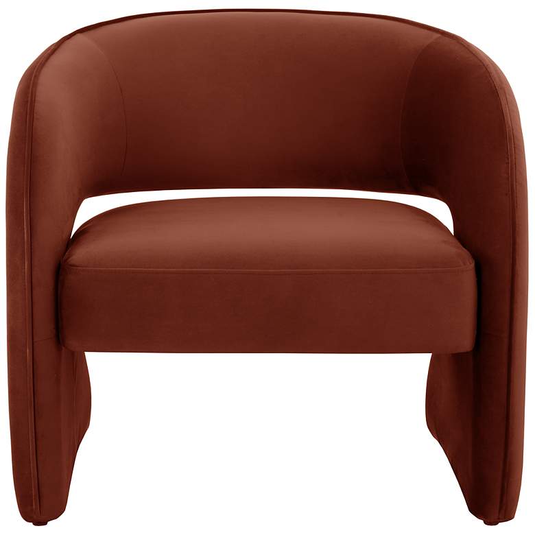 Image 3 Sunpan Rosalia Lounge Chair Meg Rust more views