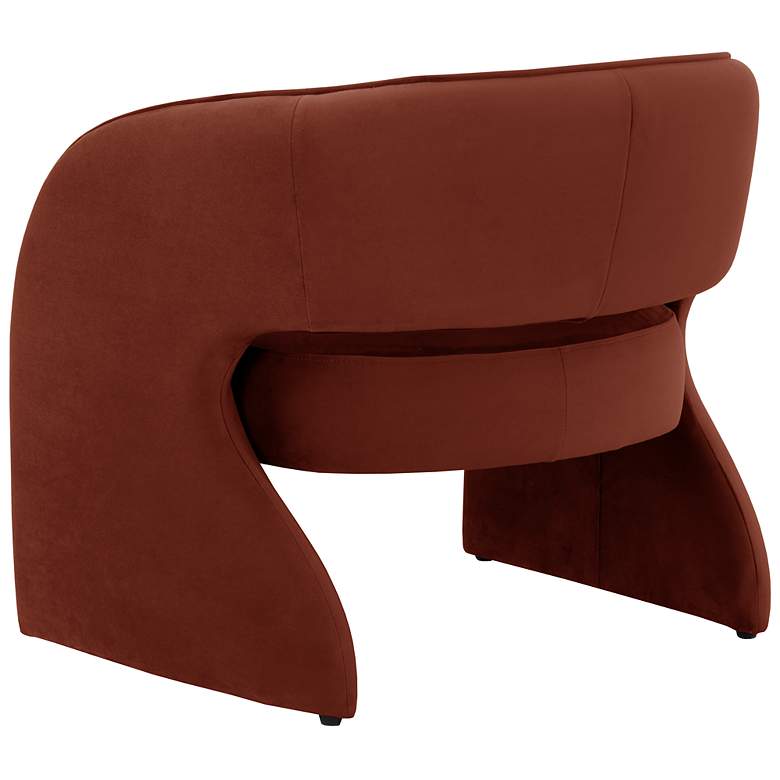 Image 5 Sunpan Rosalia Lounge Chair Meg Rust more views