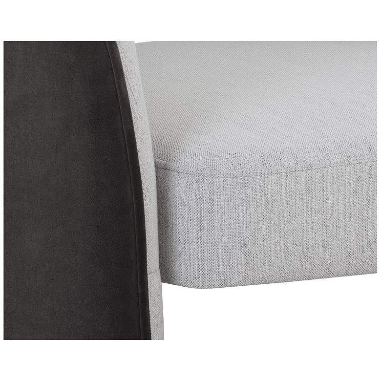 Image 6 Sunpan Rosalia Lounge Chair Mina Light Gray and Meg Ash more views