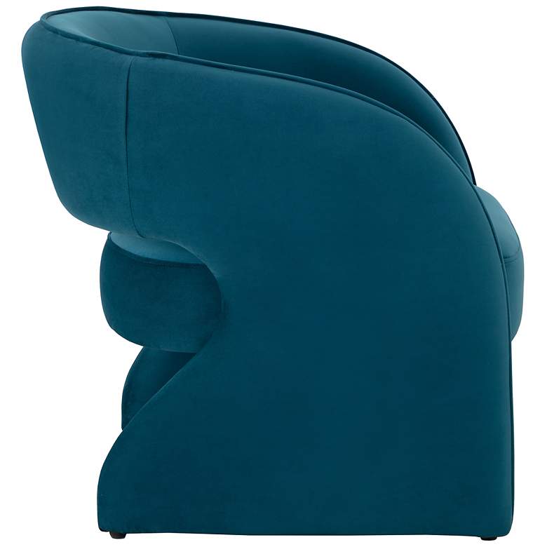 Image 4 Sunpan Rosalia Lounge Chair Timeless Teal more views