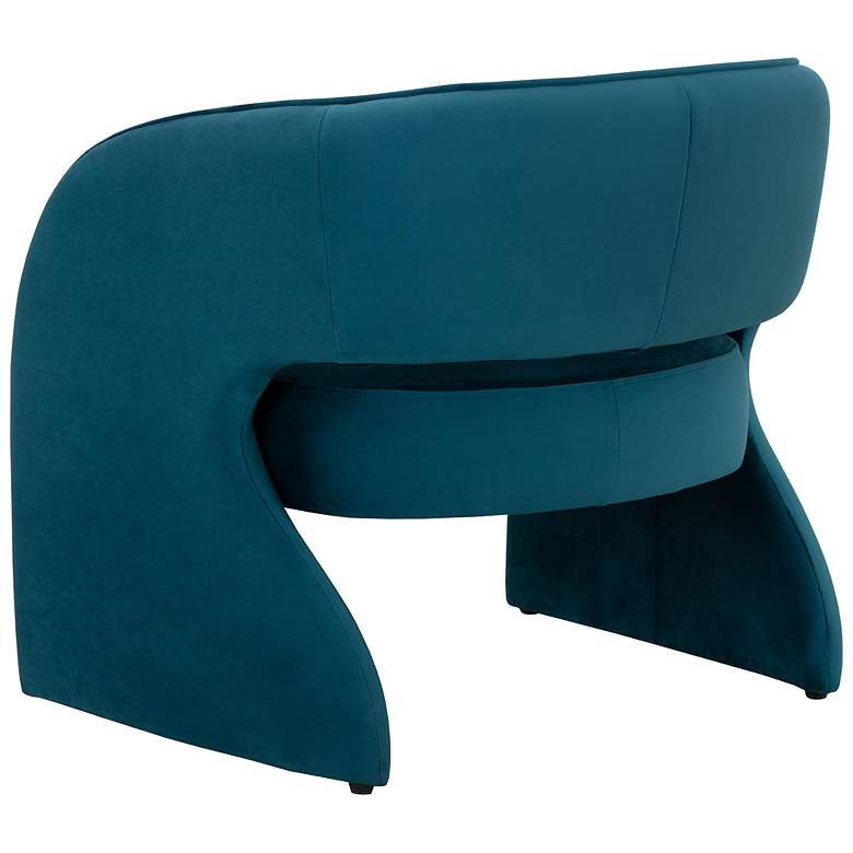 Image 5 Sunpan Rosalia Lounge Chair Timeless Teal more views