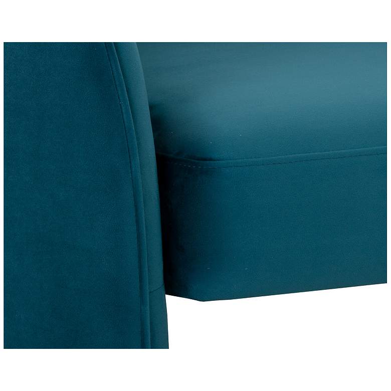 Image 6 Sunpan Rosalia Lounge Chair Timeless Teal more views
