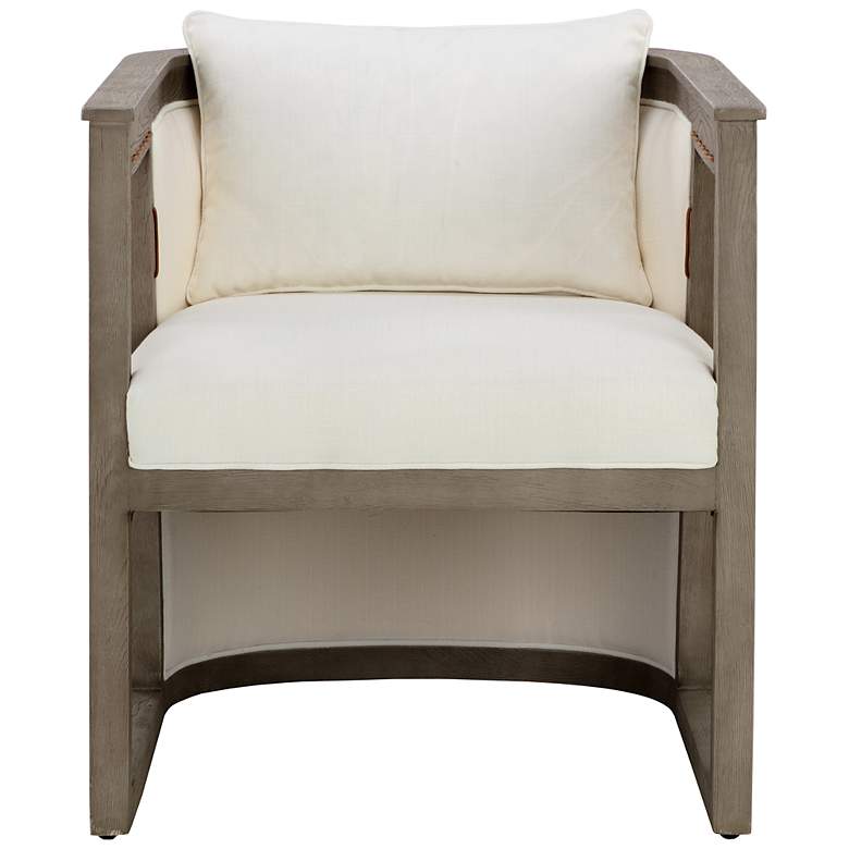 Image 2 Sunpan Sala Lounge Chair Linoso Ivory more views