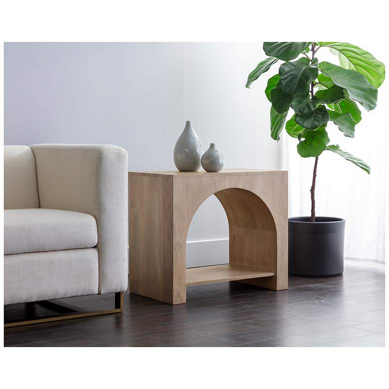 Image 4 Sunpan Salma Side Table more views