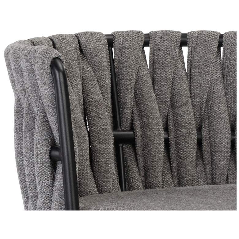 Image 4 Sunpan Sarai Barstool Belfast Koala Gray more views