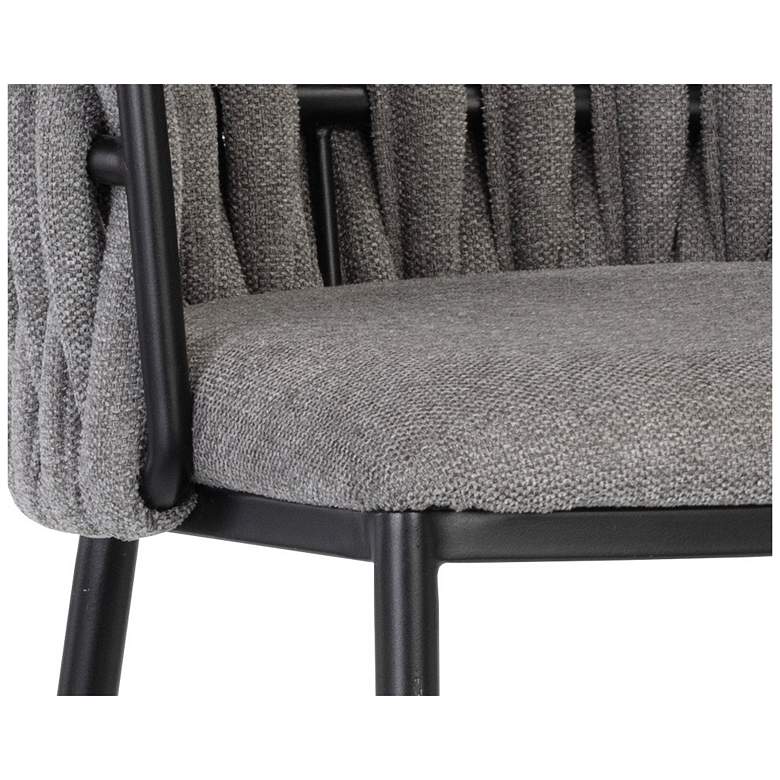 Image 6 Sunpan Sarai Barstool Belfast Koala Gray more views