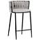 Sunpan Sarai Counter Stool Belfast Heather Gray