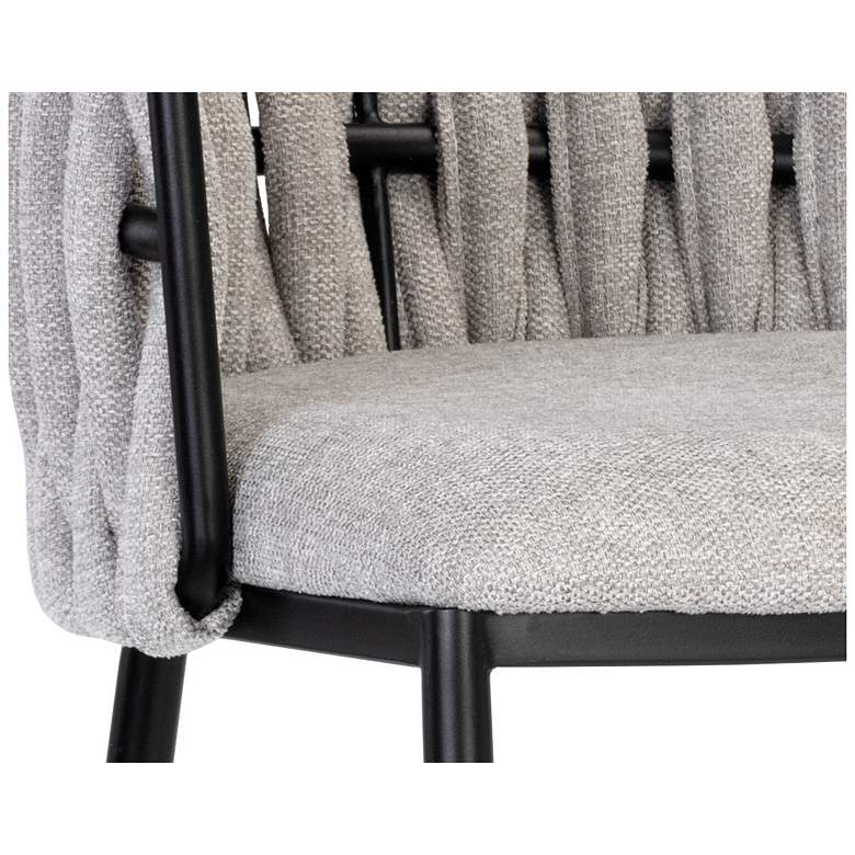 Image 4 Sunpan Sarai Counter Stool Belfast Heather Gray more views