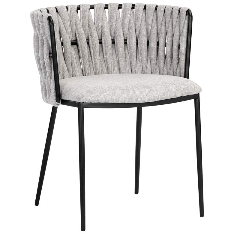 Image 2 Sunpan Sarai Dining Armchair Belfast Heather Gray