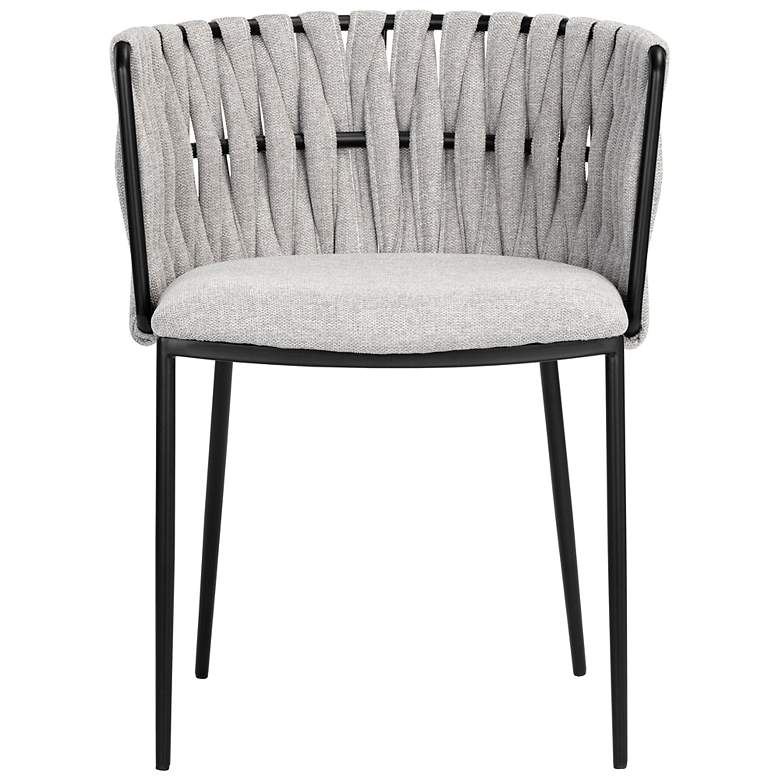Image 3 Sunpan Sarai Dining Armchair Belfast Heather Gray more views