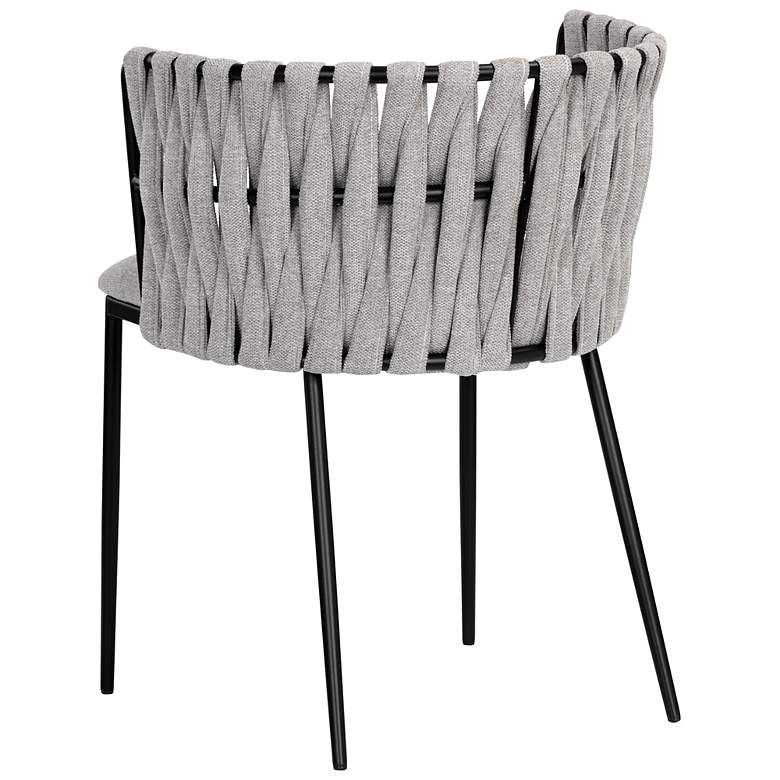 Image 5 Sunpan Sarai Dining Armchair Belfast Heather Gray more views