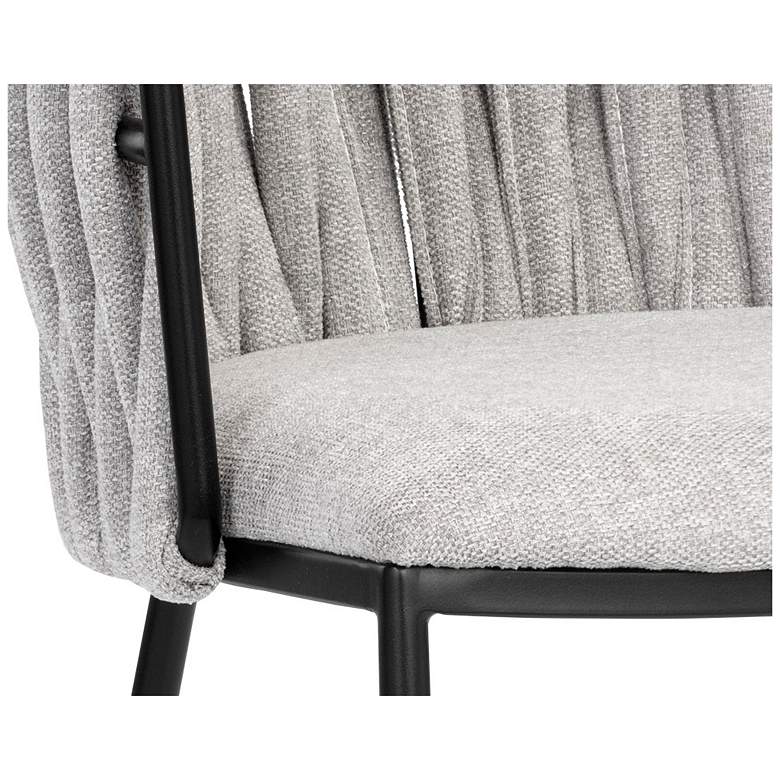 Image 6 Sunpan Sarai Dining Armchair Belfast Heather Gray more views