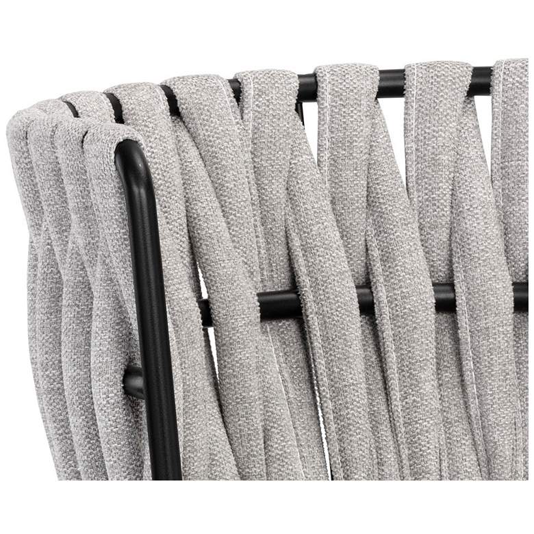 Image 7 Sunpan Sarai Dining Armchair Belfast Heather Gray more views