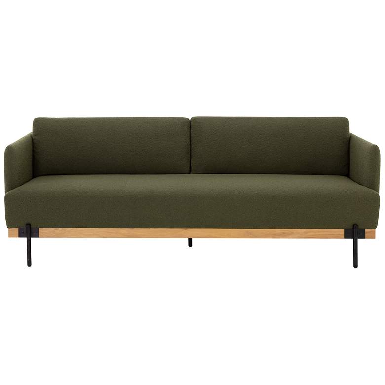Image 2 Sunpan Saul Sofa Copenhagen Olive more views