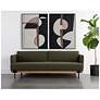 4_Sunpan Saul Sofa Copenhagen Olive more views