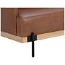 5_Sunpan Saul Sofa Shalimar Tobacco Leather more views