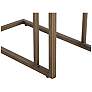 7_Sunpan Sawyer End Table Antique Brass White more views