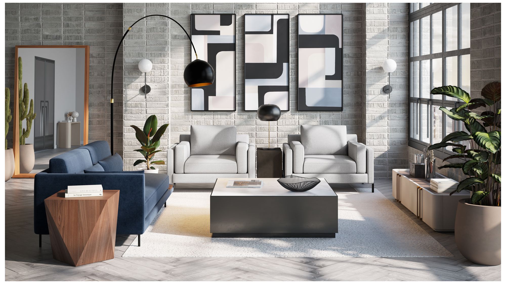 Sunpan Selah Coffee Table