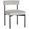 Sunpan Seneca 23 1/4" Wide Gray Fabric Modern Dining Chairs Set of 2