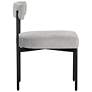 2_Sunpan Seneca 23 1/4" Wide Gray Fabric Modern Dining Chairs Set of 2 more views