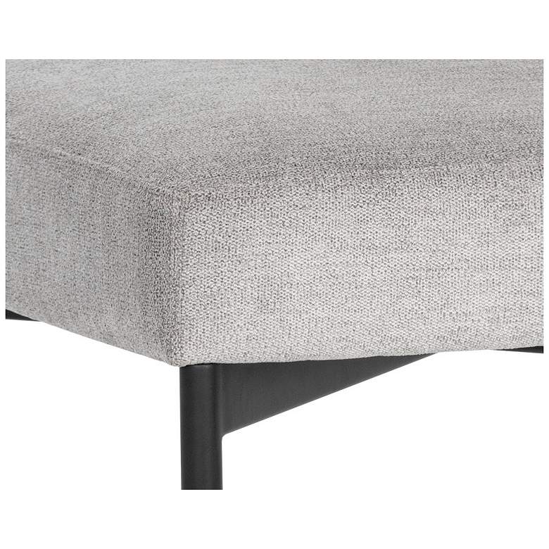 Image 6 Sunpan Seneca 23 1/4" Wide Gray Fabric Modern Dining Chairs Set of 2 more views