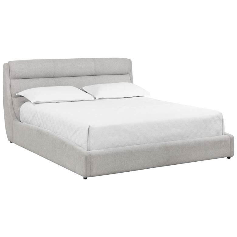 Image 1 Sunpan Senna Bed King Belfast Heather Gray