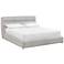 Sunpan Senna Bed King Belfast Heather Gray