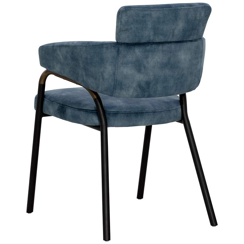 Image 5 Sunpan Sharqui Dining Armchair Nono Petrol more views