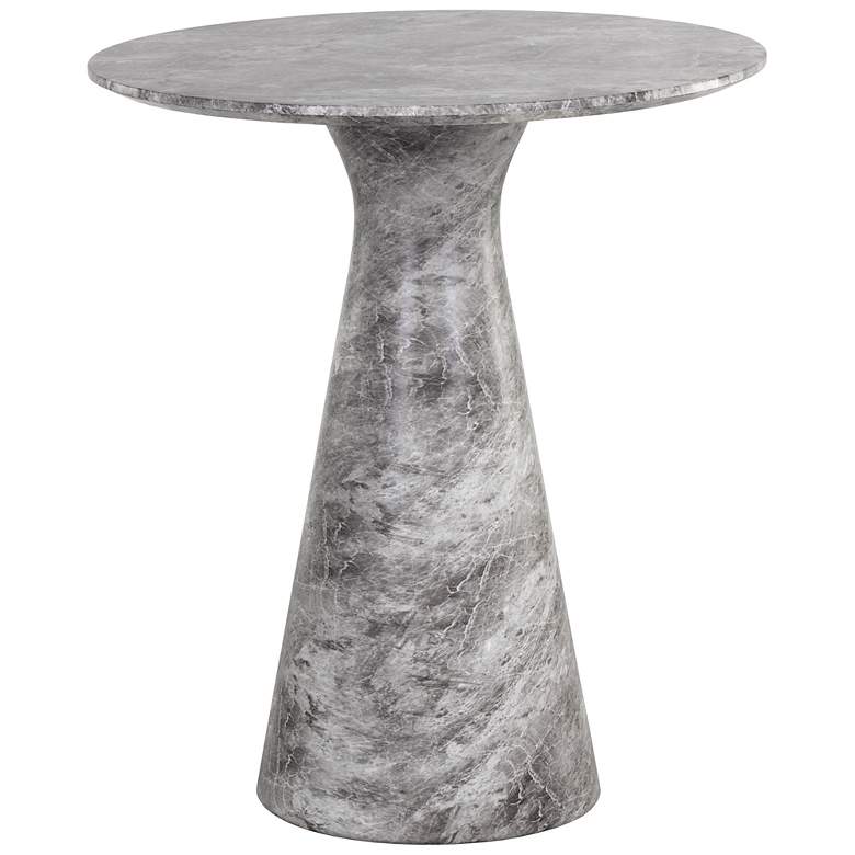 Image 2 Sunpan Shelburne Counter Table Marble Look Gray more views