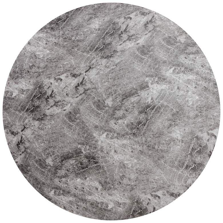 Image 3 Sunpan Shelburne Counter Table Marble Look Gray more views