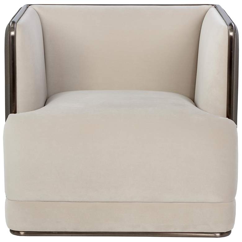 Image 3 Sunpan Sierra Armchair Meg Taupe and Porcini Taupe more views