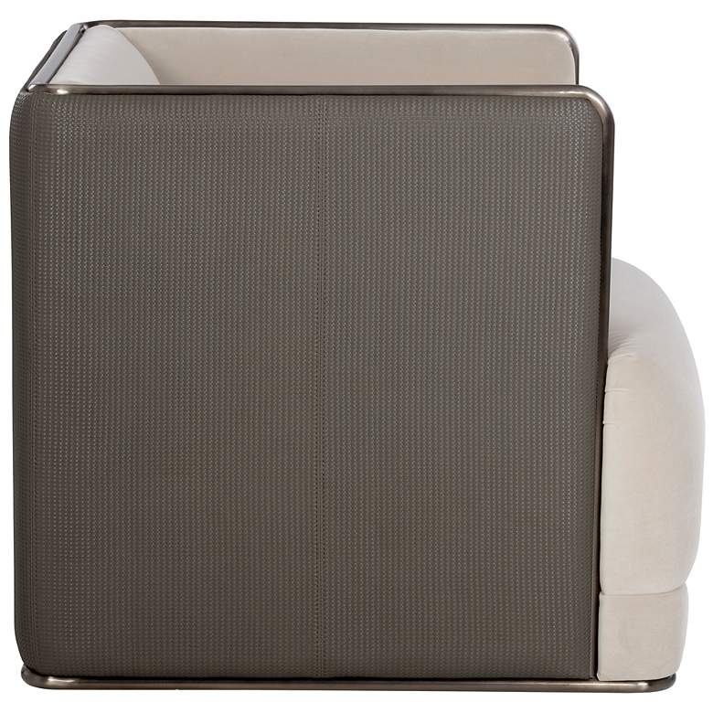 Image 4 Sunpan Sierra Armchair Meg Taupe and Porcini Taupe more views