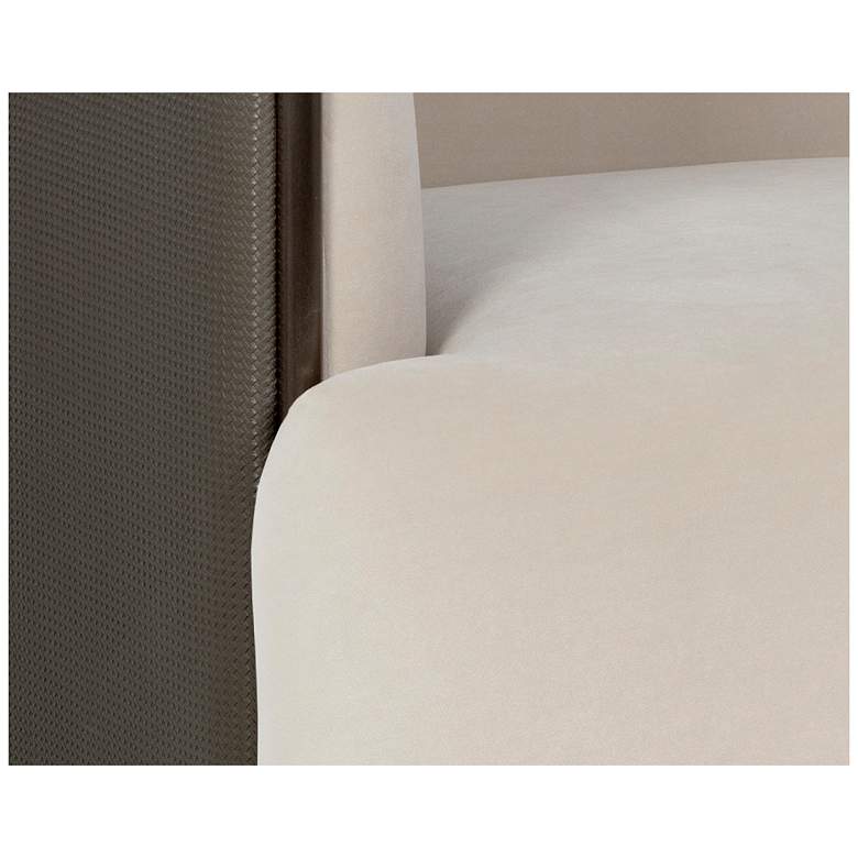 Image 6 Sunpan Sierra Armchair Meg Taupe and Porcini Taupe more views