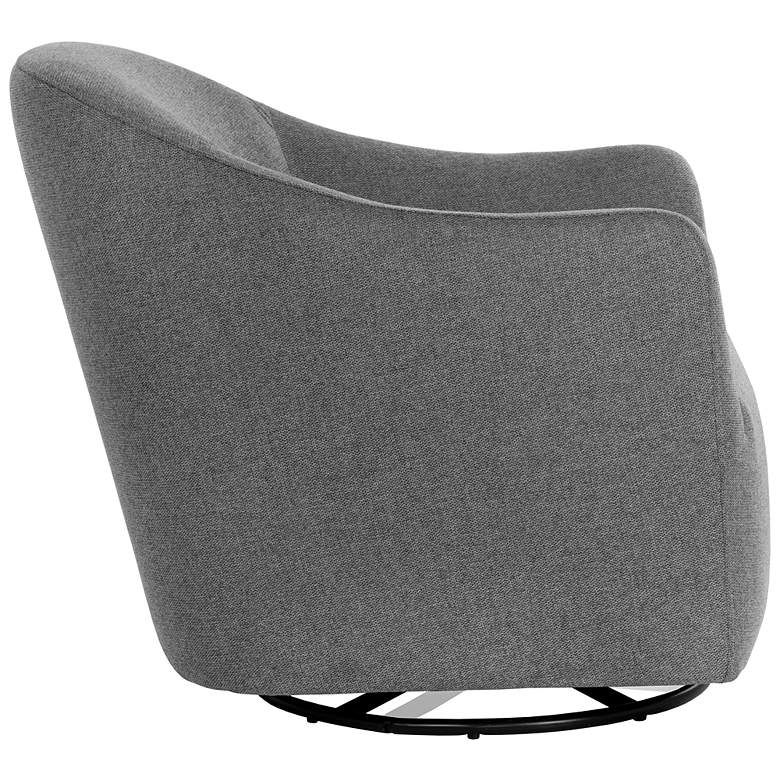 Image 4 Sunpan Silvana Glider Lounge Chair Belfast Koala Gray more views