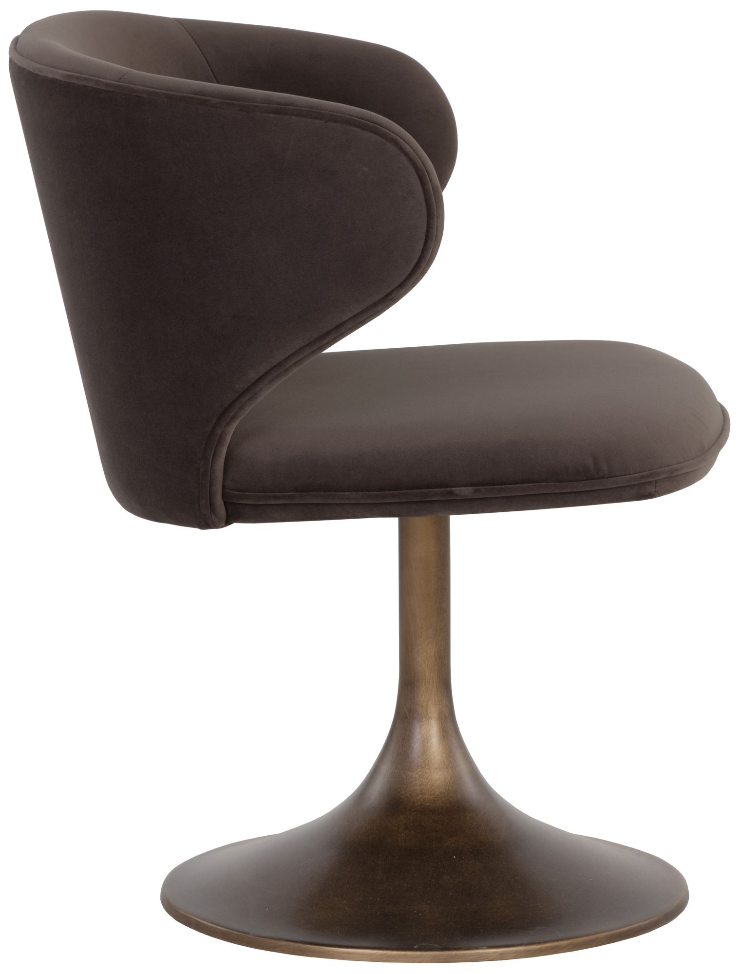 Image 4 Sunpan Simone Swivel Dining Chair Meg Ash more views